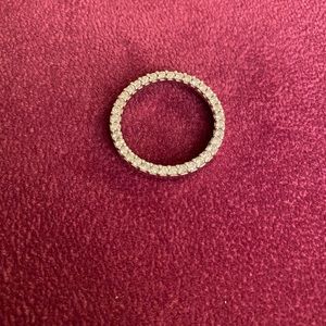 Eternity diamond pendant